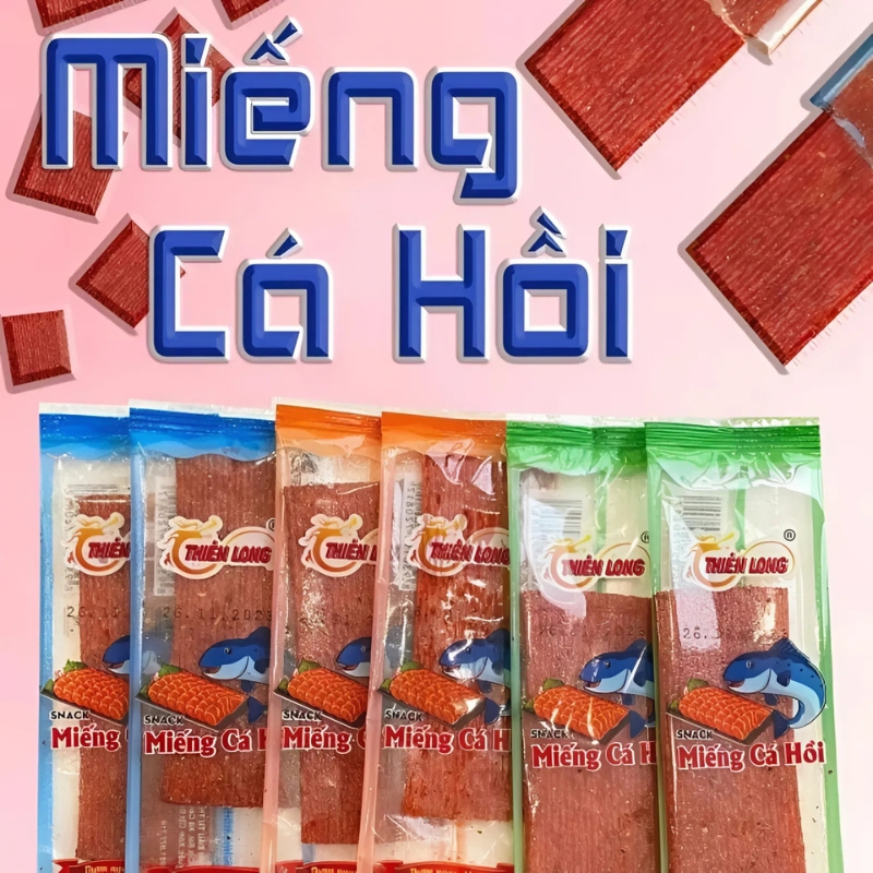 Snack thanh cá hồi Thiên Long Food