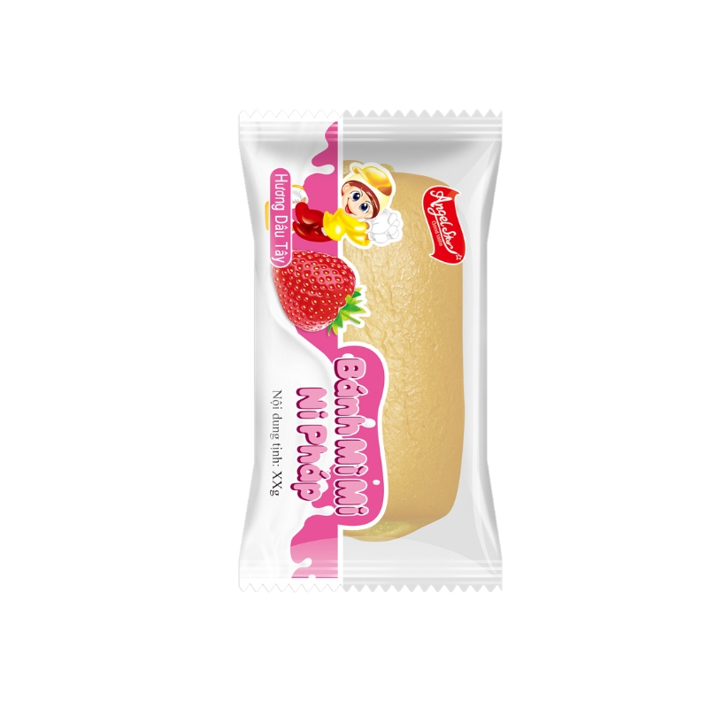 Bánh mỳ MiNi Pháp vị dâu 27g