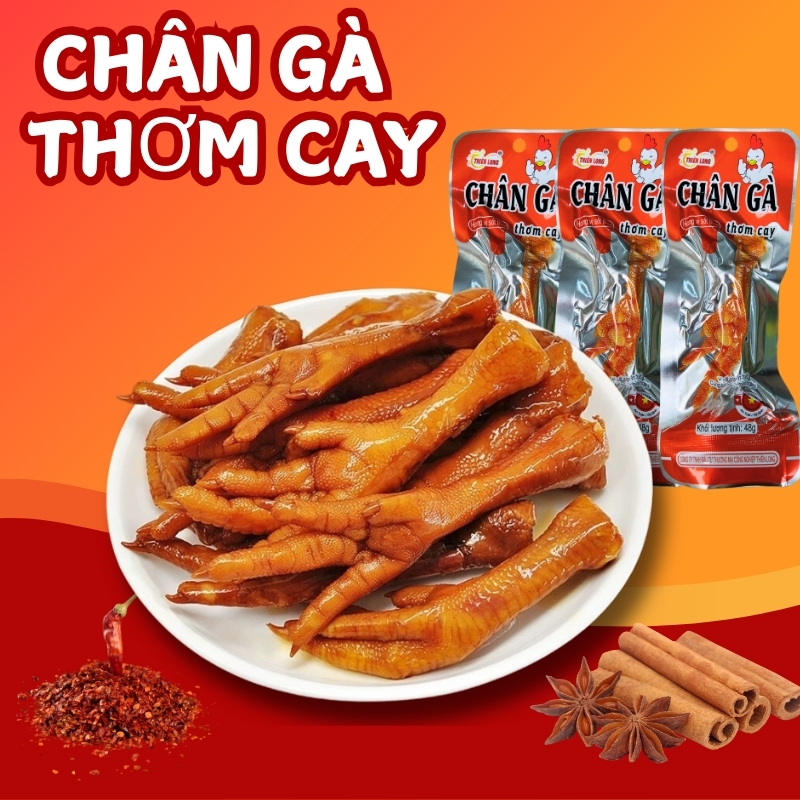 Chân gà thơm cay 48g