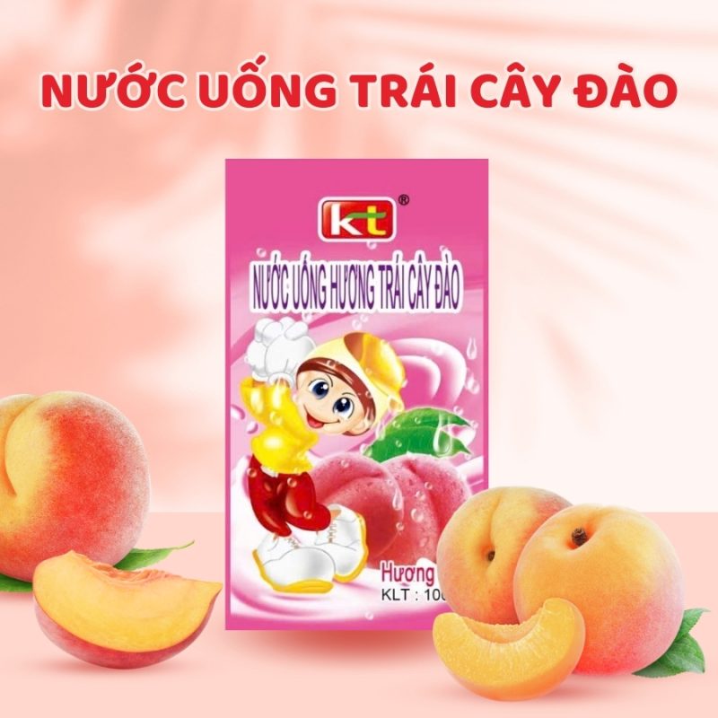 Nước uống hương trái cây hương Đào